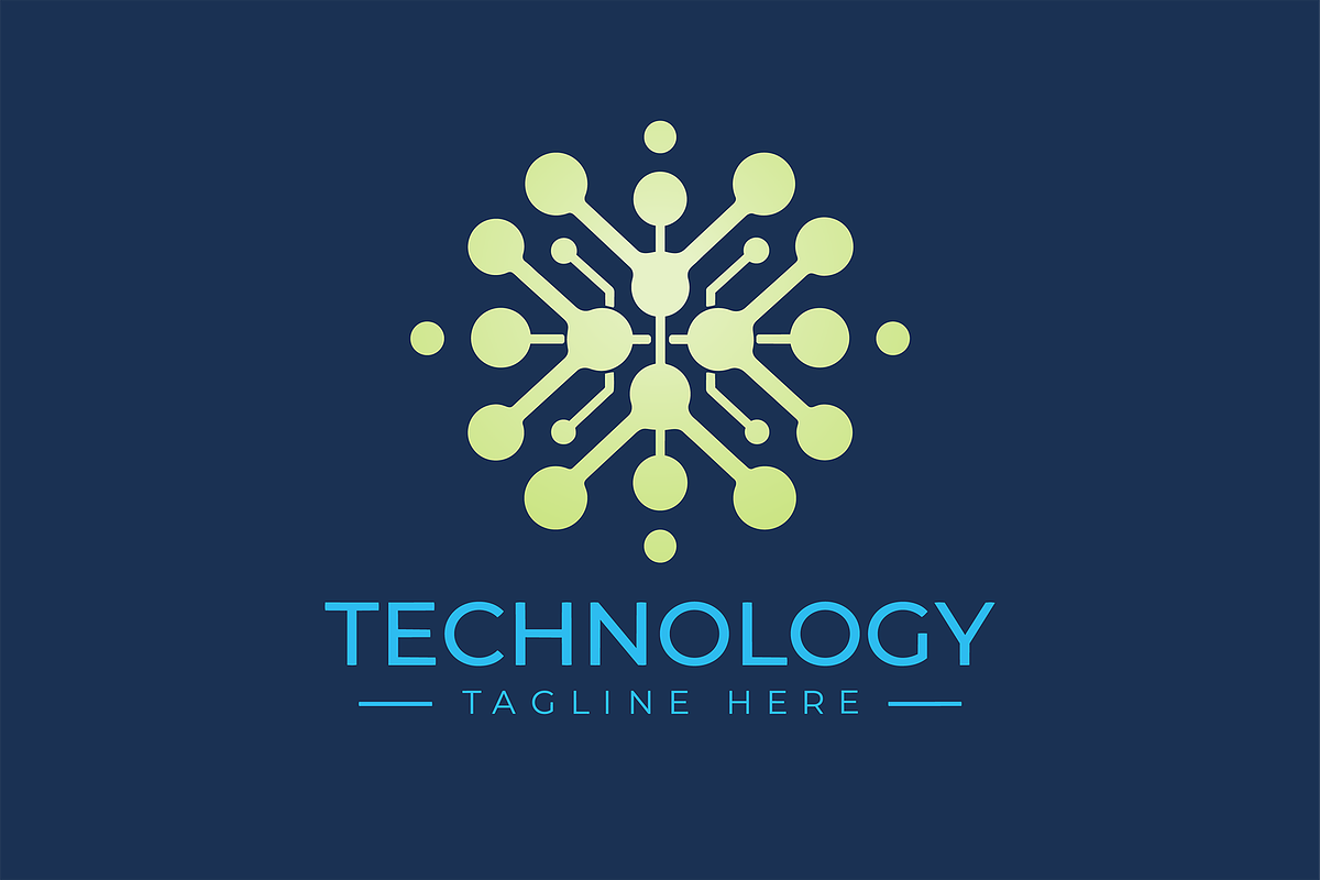 AI Network Technology Logo, a Branding & Logo Template by Art Studio Design (Photo 4 of 4)
