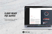Annual Report InDesign Canva, a Brochure Template by ID Vision Studio (Thumbnail 15 of 17)