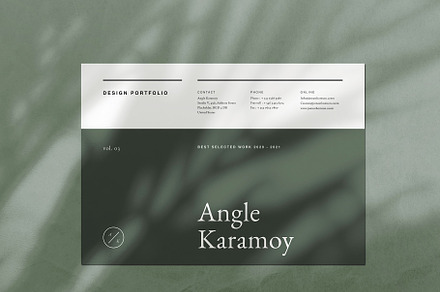 Graphic Design Portfolio, a Brochure Template by Occy Design