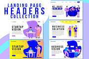 landing page collection 2020, a Landing Page Template by designbydi (Thumbnail 1 of 6)