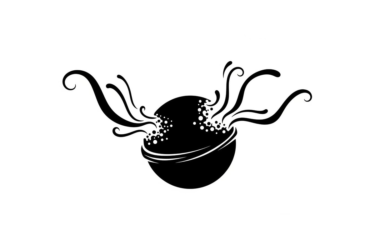 Cartoon Bomb Blast Silhouette, a Graphic by hafijul (Photo 2 of 14)