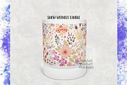 Dye sublimation frosted glass candle, a Product Mockup by StyledProductMockups (Thumbnail 3 of 4)