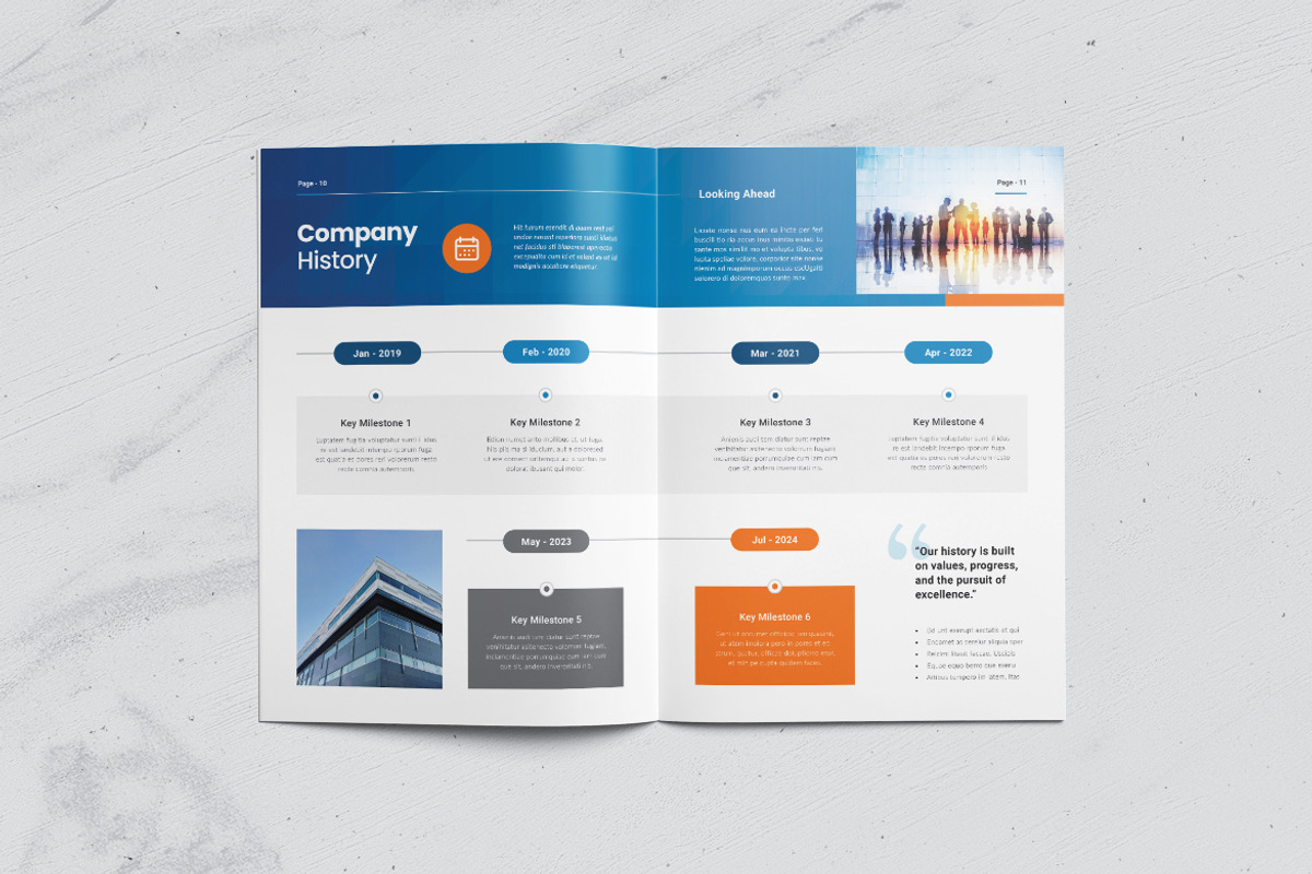 HR Employee Handbook Template, a Brochure Template by Creativity-Design