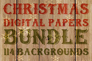 60% OFF-114 Christmas Digital Papers, a Texture Graphic by Chus Moreno Studio (Thumbnail 1 of 6)