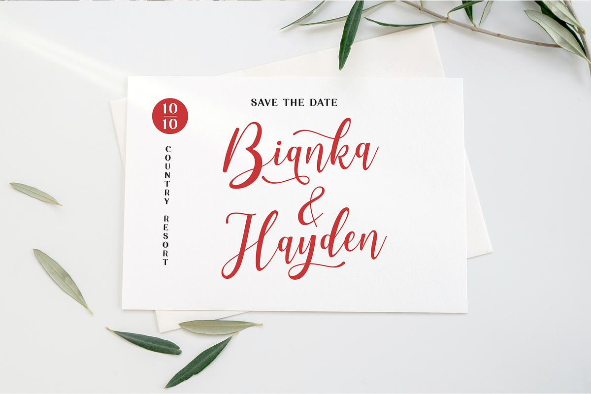 aesthetica - elegant bouncy font, a Script Font by Java pep (Photo 7 of 11)