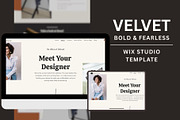 Velvet - Bold Feminine Wix Website, a Wix Template by Design Unique (Thumbnail 5 of 7)