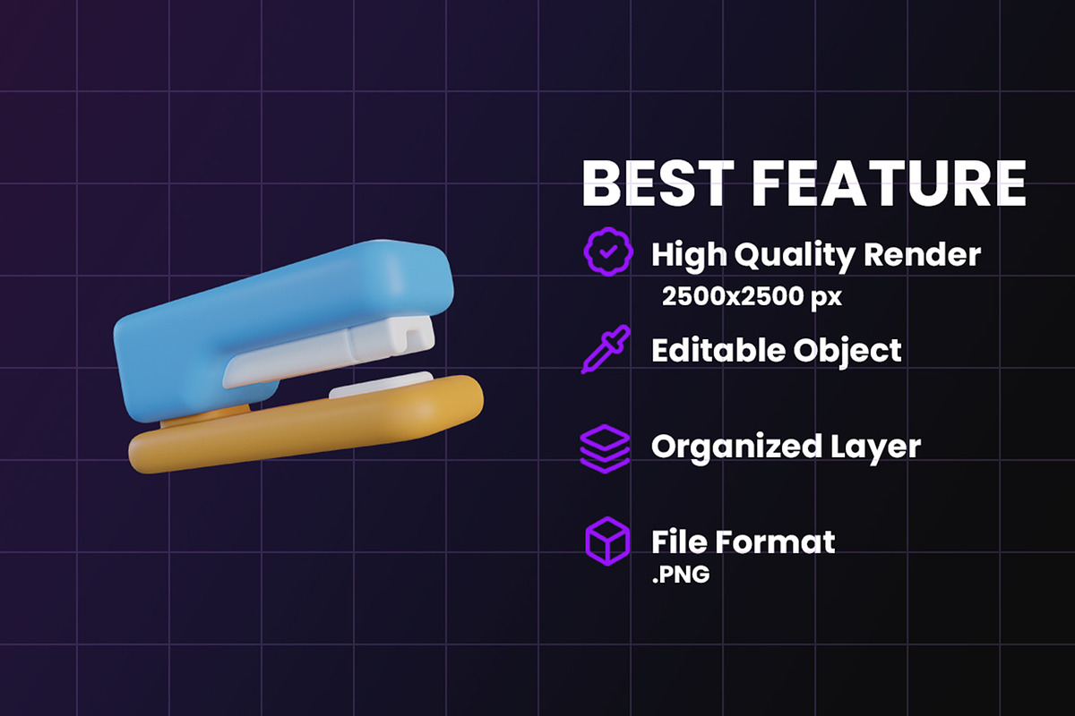 Office 3D Icon Pack, an Object Graphic by Artnivora.Std (Photo 3 of 4)