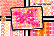 Retro Border Brushes for Procreate, a Brush Add-On by Studio Kitsch (Thumbnail 8 of 9)