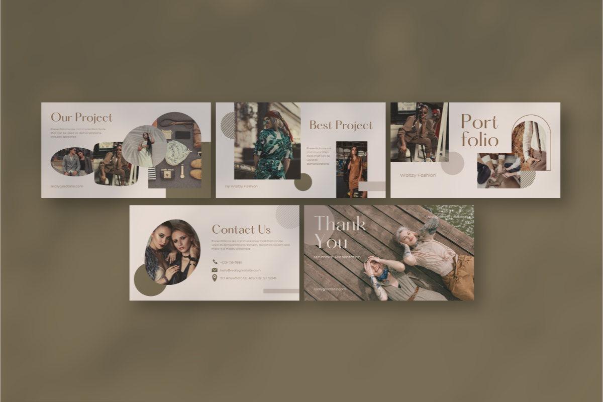 Waitzy Brand - Canva Presentation, a Presentation Template by Inkofert (Photo 6 of 9)