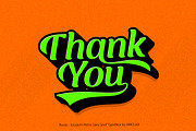Roots - Modern Retro Font, a Script Font by HIRO.std (Thumbnail 11 of 11)