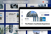 Modern Real Estate PowerPoint, a Presentation Template by MtvtdArt (Thumbnail 1 of 6)