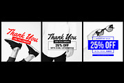 Clean Social Assets, a Social Media Template by Mariux (Thumbnail 4 of 5)