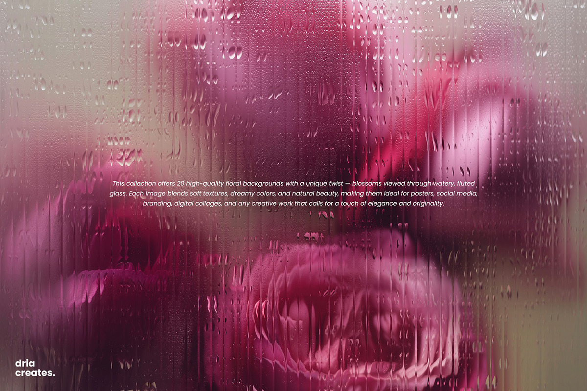 Fluted Bloom - Background Set, a Background Graphic by Nenjo Studio (Photo 2 of 8)