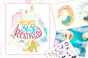 Never Stop Dreaming!, a Decorative Illustration by Gluiki (Thumbnail 6 of 7)