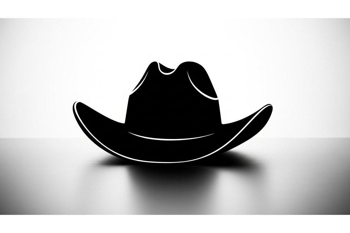 Minimal Cowboy Hat Silhouette Bundle, an Illustration by Designs_River (Photo 45 of 51)