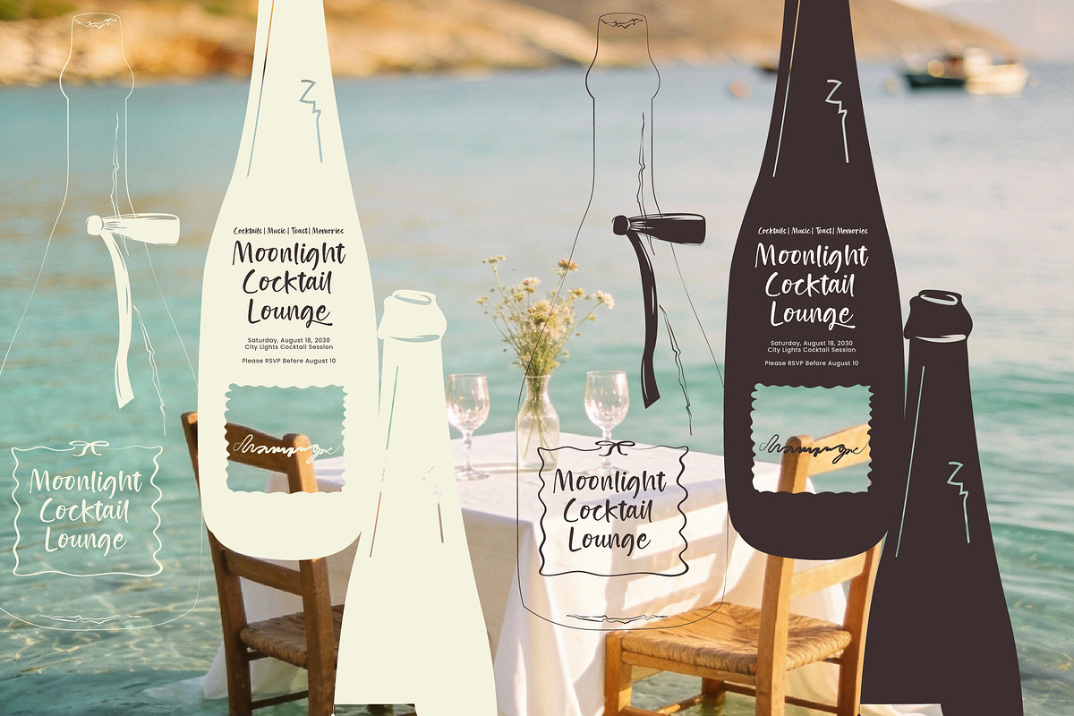 Cocktails Poetry Display Handwritten, a Script Font by stylishtype.co (Photo 7 of 15)