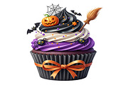 Cute  Halloween Sweets Clipart, an Object Graphic by Pixxel_Studio (Thumbnail 2 of 6)