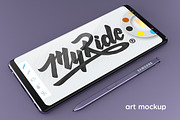 Samsung Galaxy Note 8 Design Mockup, an Android Mockup by illustrated (Thumbnail 5 of 14)