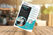 Corporate Flyer Template, a Flyer Template by retrographix (Thumbnail 2 of 3)