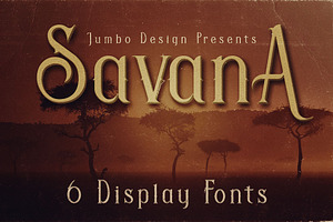 Savana - Display Font