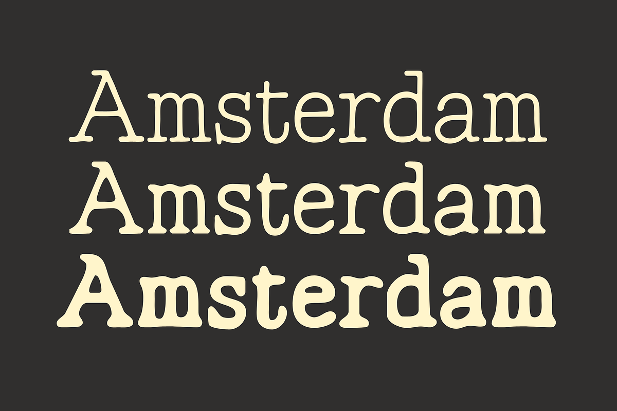 Penjinak Typewriter, a Serif Font by 24Design Studios (Photo 3 of 6)