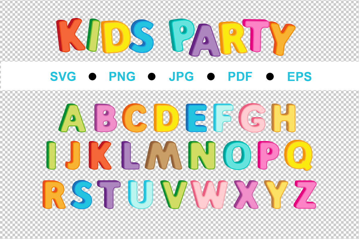 Funny Alphabet Fonts, an Education Illustration by Nataliia Toporovska (Photo 1 of 5)