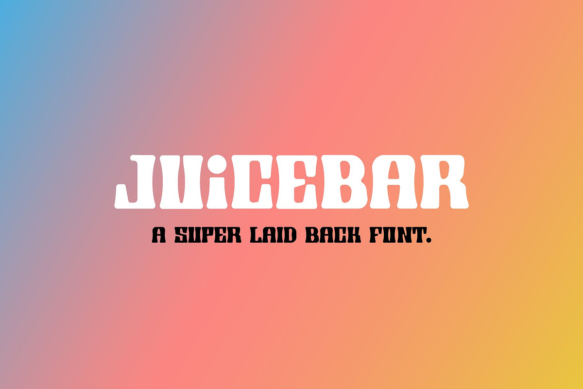 Juicebar Display Font, a Font by Holt510 (Photo 1 of 10)
