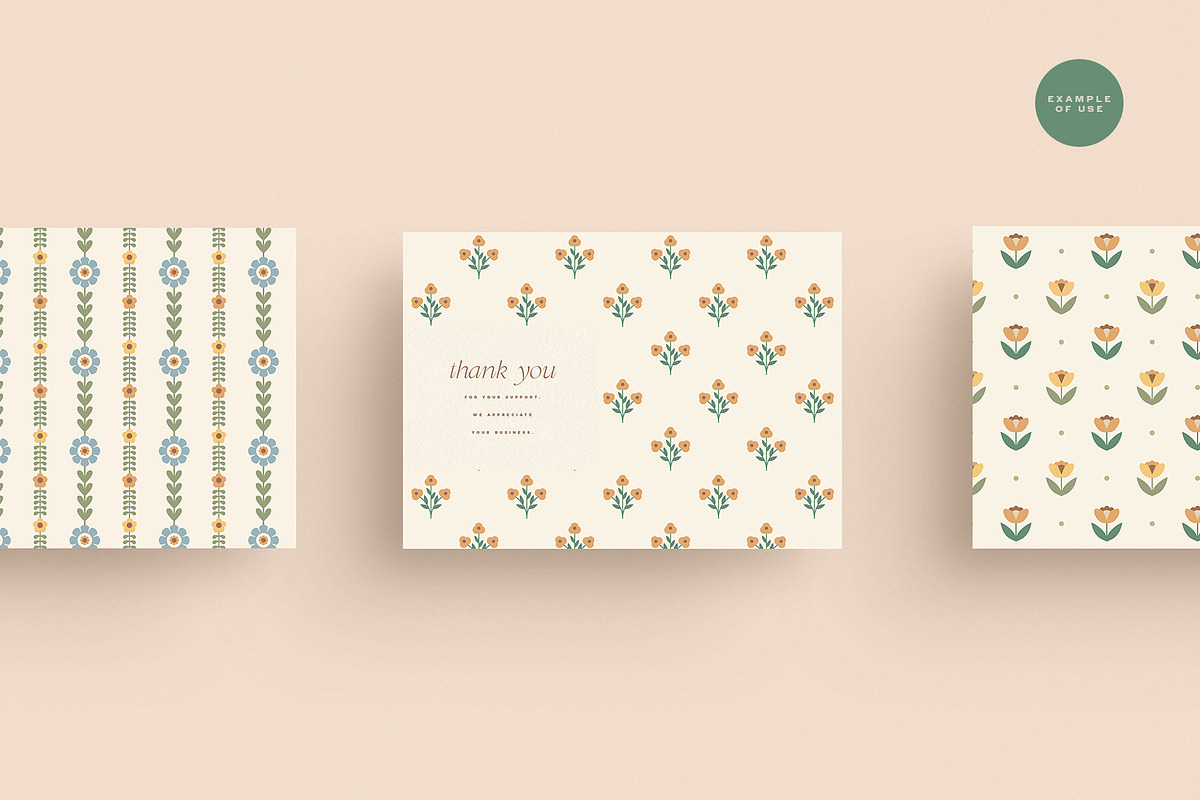 Blossom - Earthy Patterns & Shapes, a Pattern Graphic by Basia Stryjecka (Photo 17 of 33)