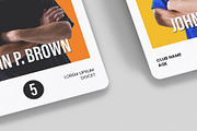 Trading Cards Mockup - 9 views, an Advertising Mockup by Illusiongraphic (Thumbnail 13 of 19)