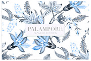 Palampore seamless watercolor print!, an Illustration by TSTUDIO (Thumbnail 2 of 8)
