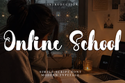 Online School, a Handwritten Font by FreshTypeINK (Thumbnail 1 of 8)