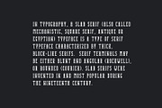 Nordin Slab - Condensed Slab Serif, a Slab Serif Font by Craft Supply Co. (Thumbnail 3 of 16)