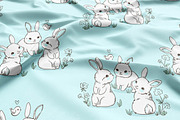 Seamless pattern Rabbit, a Pattern Graphic by Sweet_print (Thumbnail 2 of 3)