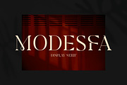 Modesfa - Modern Display Serif, a Serif Font by Almarkhatype (Thumbnail 1 of 10)