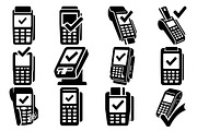 POS payment terminals and card, a Technology Illustration by abu67222 (Thumbnail 1 of 13)