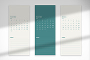 Teal Minimalist Yearly Planner 2026, a Print Template by McLittle Stock (Thumbnail 4 of 6)