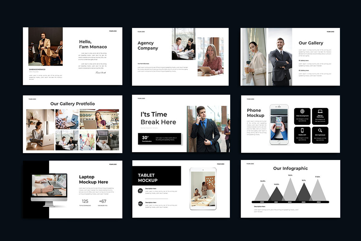 Agency Company Key&GSL, a Presentation Template by yanindesign (Photo 4 of 5)