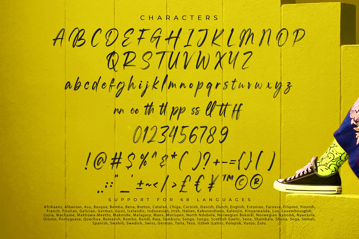 Hostrange, a Script Font by Ditatype (Photo 9 of 10)