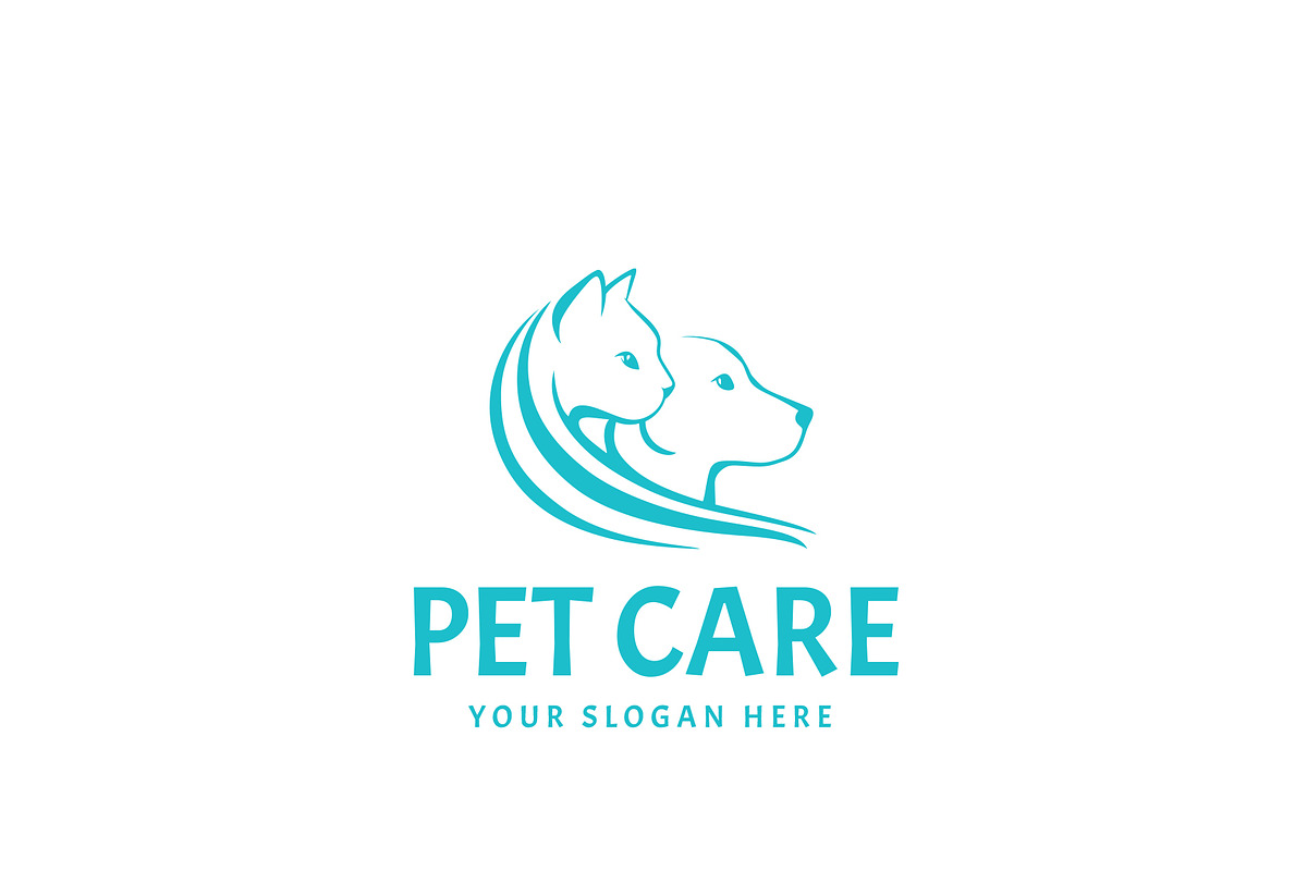 Modern Pet Care Logo Template, a Branding & Logo Template by HueNestify (Photo 1 of 2)