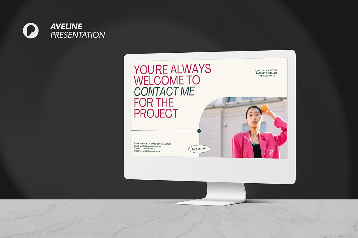 Aveline Bold Portfolio Presentation, a Presentation Template by peterdraw (Photo 8 of 8)