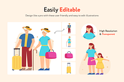 Tourist Vector Set, a Duotone Icon by Brickclay (Thumbnail 3 of 6)