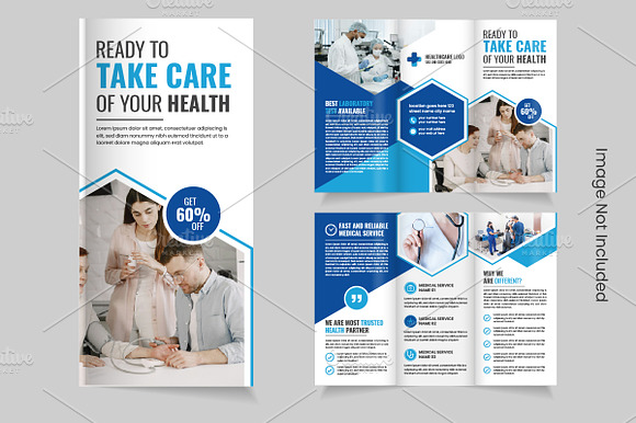 Healthcare trifold Brochure preview 4