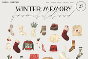 Winter memory Christmas, a Seasonal Illustration by LiChu Art (Thumbnail 21 of 30)