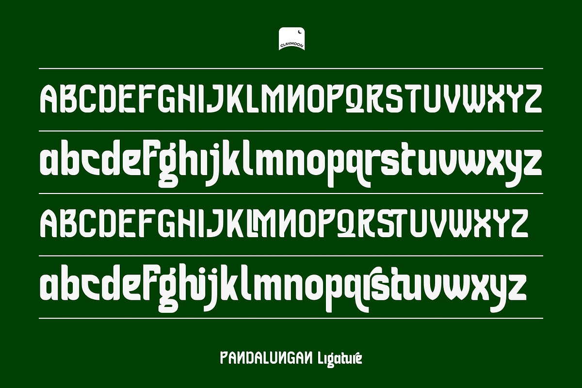 Pandalungan Bold Display Sans Serif, a Sans Serif Font by Claymoon Lab (Photo 5 of 8)