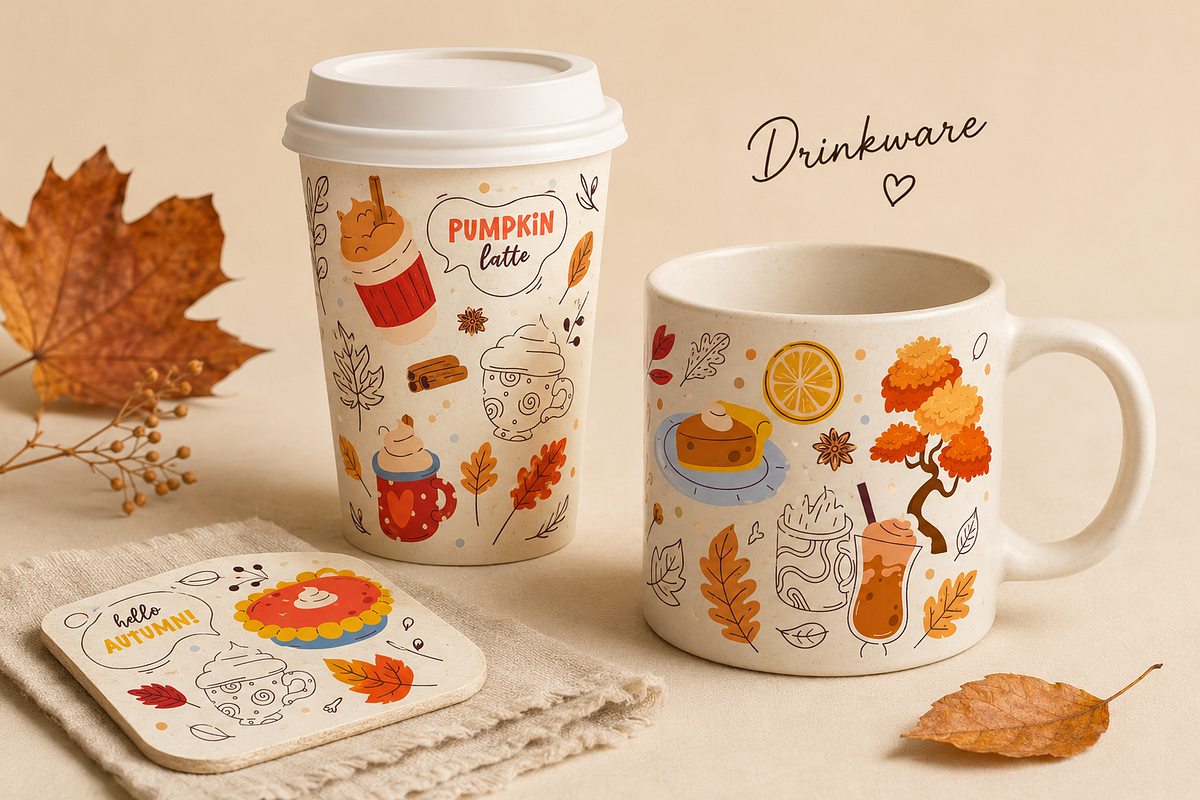 Autumn Clipart Illustrations, a Seasonal Illustration by Anna Studio (Photo 5 of 11)