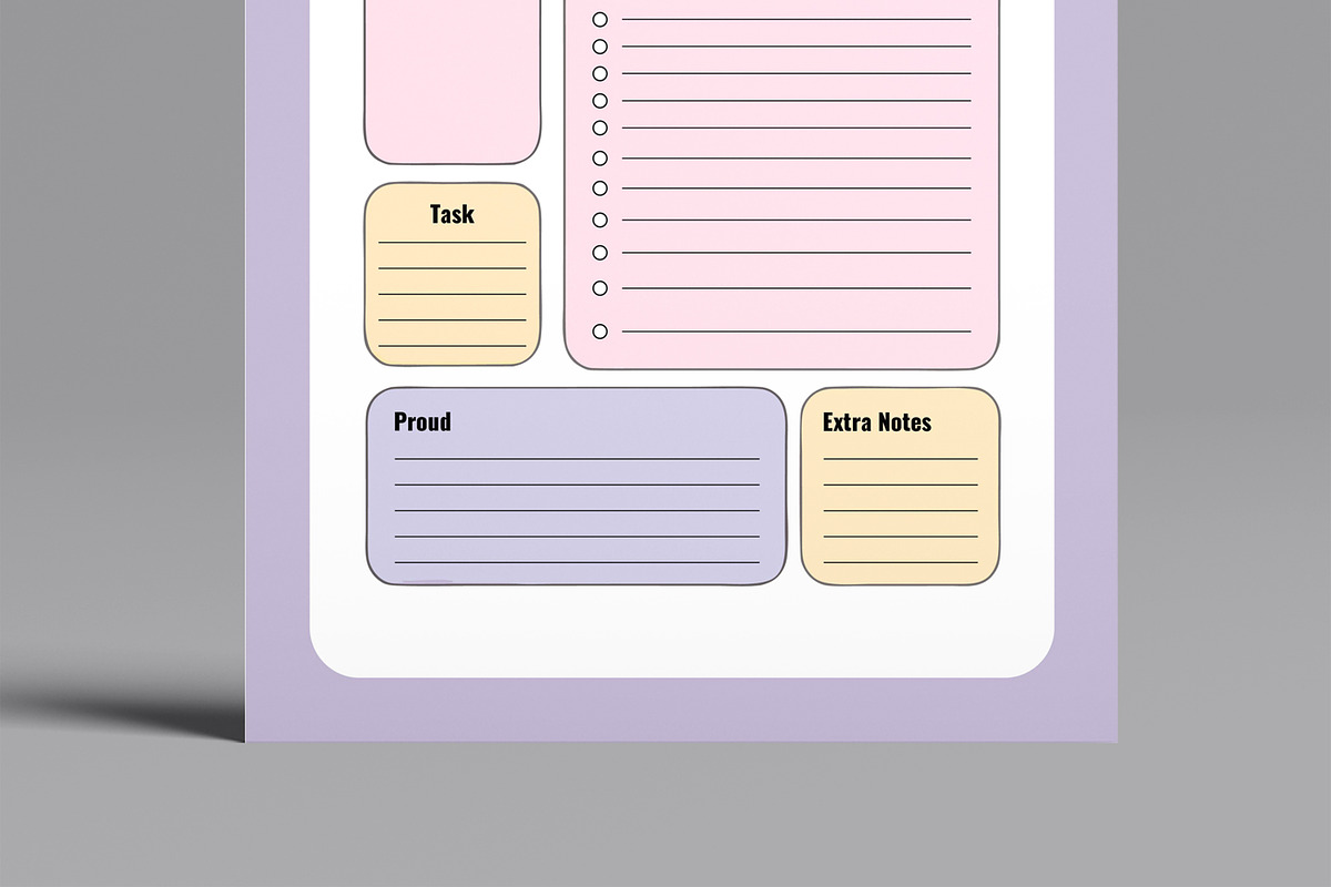 Creative Daily Weekly Planner Design preview 5