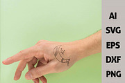 Earth Mystical Celestial Line Arts, an Object Illustration by ARTify Illustrations (Thumbnail 5 of 9)