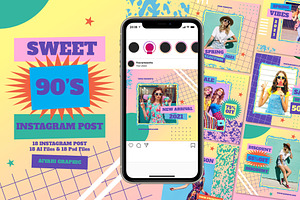 Sweet 90s Instagram Pack