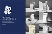 Paperbaggy Mockup Set - Vol 6, a Packaging Mockup by DOBE Studio (Thumbnail 1 of 4)