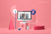 Abstract Color Mockup Set, a Mac Mockup by Best Pixels™ (Thumbnail 9 of 12)